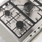 Siena 90 cm Single Oven Gas Cooker – Ivory White
