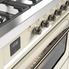 Siena 90 cm Single Oven Gas Cooker – Ivory White