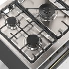 Siena 90 cm Single Oven Gas Cooker – Matt Graphite