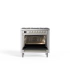 Siena 90 cm Single Oven Gas Cooker – Stainless Steel