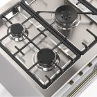 Siena 90 cm Single Oven Gas Cooker – Stainless Steel