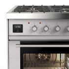 Genova 90 cm Single Oven Gas Cooker – Stainless Steel
