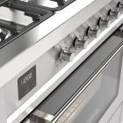 Genova 90 cm Single Oven Gas Cooker – Stainless Steel