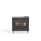 Siena 90 cm Single Oven Induction Cooker – Matt Graphite
