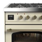 Siena 90 cm Double Oven Gas Cooker – Ivory White