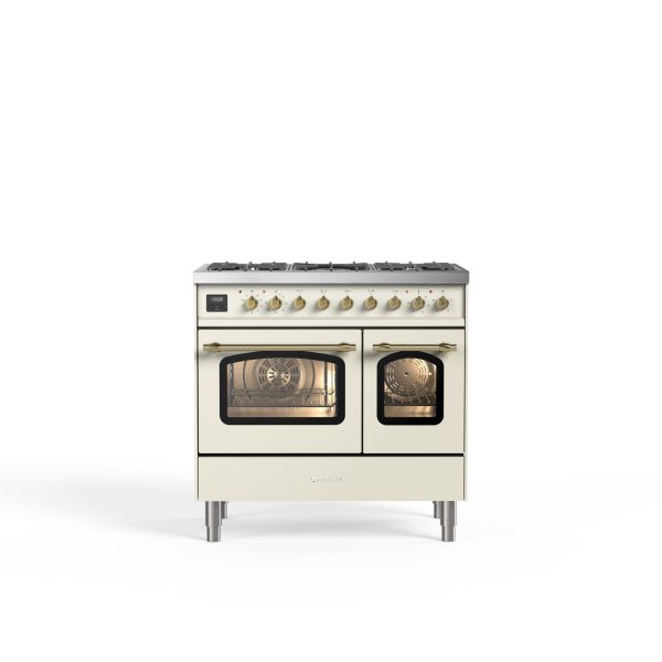Siena 90 cm Four double Induction Cuisinière – Graphite mat