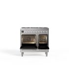 Genova 90 cm Double Oven Gas Cooker – Stainless Steel