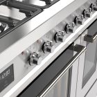 Genova 90 cm Double Oven Gas Cooker – Stainless Steel
