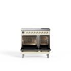 Siena 90 cm Double Oven Induction Cooker – Ivory White