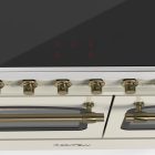Siena 90 cm Double Oven Induction Cooker – Ivory White