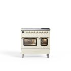 Siena 90 cm Double Oven Induction Cooker – Ivory White