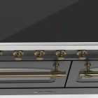 Siena 90 cm Four double Induction Cuisinière – Graphite mat