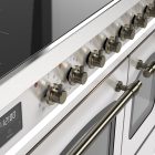 Siena 90 cm Four double Induction Cuisinière – Inox