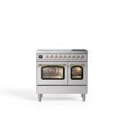 Siena 90 cm Four double Induction Cuisinière – Inox