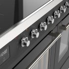 Genova 90 cm Double Oven Induction Cooker – Matt Graphite