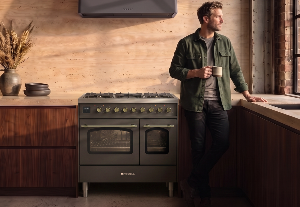 Siena 90 cm Single Oven Induction Cooker – Matt Graphite