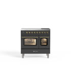 Siena 90 cm Four double Induction Cuisinière – Graphite mat